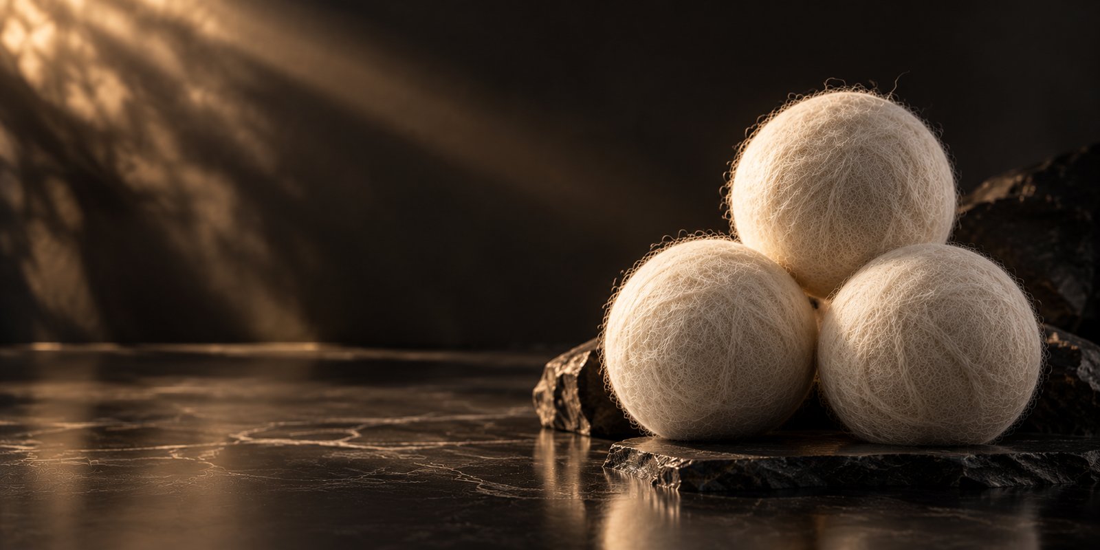Sherpa hand-felted wool dryer balls